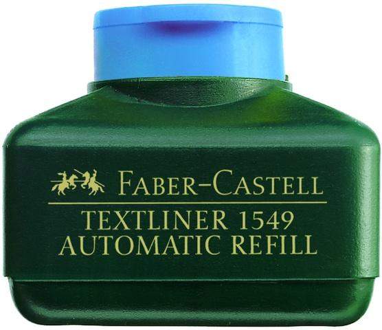 Nachfülltusche Faber Castell 1549 Textliner-Automatic 30ml blau