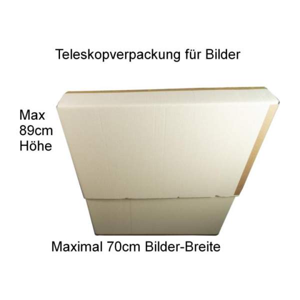 Maximale Größer telekopierbare Verpackung für Bilderrahmen