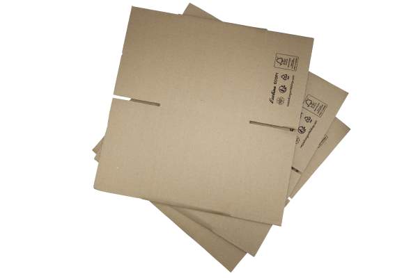 Verpackungsmaterial-Faltkarton-braun-Recyclingkarton-einwellige-Kartonage