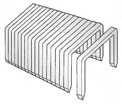 Heftklammern 53/6 verzinkt NOVUS (VE=2000 St.)