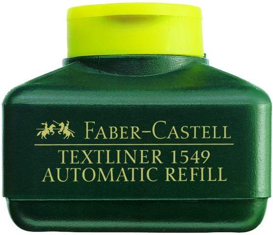 Nachfülltusche Faber Castell 1549 Textliner-Automatic 30ml gelb